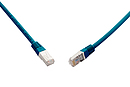 Produkt 10G patch kabel CAT6A SFTP LSOH 10m modrÃ½ non-snag-proof C6A-315BU-10MB - Solarix - Patch kabely