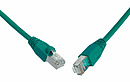 Produkt Patch kabel CAT6 SFTP PVC 1m zelenÃ½ snag-proof C6-315GR-1MB - Solarix - Patch kabely