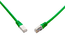 Produkt 10G patch kabel CAT6A SFTP LSOH 10m zelenÃ½ non-snag-proof C6A-315GR-10MB - Solarix - Patch kabely