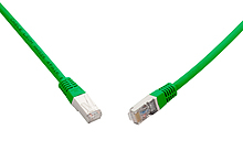 Produkt 10G patch kabel CAT6A SFTP LSOH 10m zelený non-snag-proof C6A-315GR-10MB - Solarix - Patch kabely