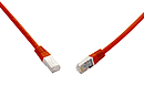 Produkt 10G patch kabel CAT6A SFTP LSOH 0,5m ÄervenÃ½ non-snag-proof C6A-315RD-0,5MB - Solarix - Patch kabely