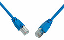 Produkt Patch kabel CAT6 SFTP PVC 3m modrÃ½ snag-proof C6-315BU-3MB - Solarix - Patch kabely