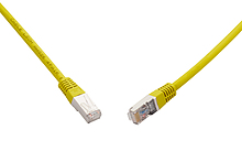 Produkt 10G patch kabel CAT6A SFTP LSOH 5m žlutý non-snag-proof C6A-315YE-5MB - Solarix - Patch kabely