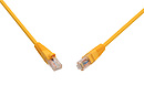 Produkt Patch kabel CAT6 UTP PVC 1m Å¾lutÃ½ snag-proof C6-114YE-1MB - Solarix - Patch kabely
