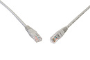 Produkt Patch kabel CAT6 UTP PVC 5m Å¡edÃ½ non-snag-proof C6-155GY-5MB - Solarix - Patch kabely