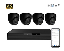 Produkt iGET HOME N85P4 NVR PoE kit + 4x camera, 3K (5 MPx) resolution, set - iGET - Chytrá domácnost