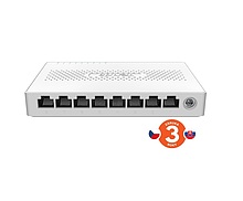 Produkt Tenda SM108  8-port Multi-Gigabit 2.5G Ethernet Switch, 100/1000/2500 Mbps, Desktop - Tenda - Switche